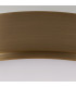 Cadence 2 Light Flush Ceiling Light Dark Antique Brass E27-3