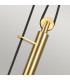 Candor 1 Light Pendant Matt White E27-4