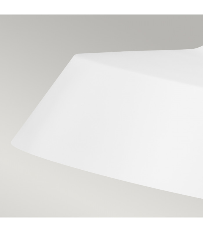 Candor 1 Light Pendant Matt White E27-5
