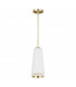 Carter 1 Light Pendant Style A Matt White E27-1