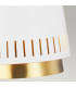 Carter 1 Light Pendant Style A Matt White E27-5