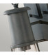 Chelsea Harbor 1 Light Outdoor Wall Lantern Storm Cloud IP44 E27-3