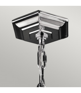 Corinne 3 Light Medium Spherical Ceiling Pendant Polished Nickel E14-2