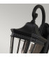 Cotswold Lane 2 Light Outdoor Medium Wall Lantern Light Black IP44 E14-3