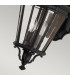 Cotswold Lane 2 Light Outdoor Medium Wall Lantern Light Black IP44 E14-4