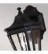 Cotswold Lane 1 Light Outdoor Small Wall Lantern Light Black IP44 E27-3