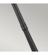 Cotswold Lane 3 Light Large Outdoor Post Lantern Black IP44 E14-3