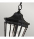 Cotswold Lane 2 Light Medium Outdoor Ceiling Chain Lantern Black E14-2