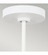 Darwin 1 Light Pendant Matt White E27-3