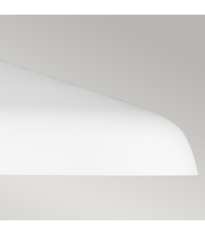 Darwin 1 Light Pendant Matt White E27-5