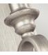 Dewitt 1 Light Indoor Candle Wall Light Silver E14-5