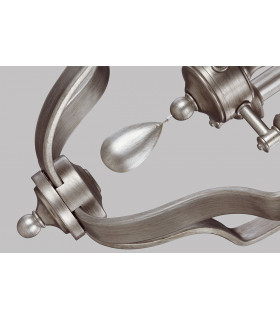 Dewitt 4 Light Ceiling Pendant Chandelier Silver E14-2