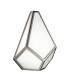 Diamond 1 Light Indoor Wall Light Polished Nickel E27