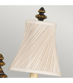 Drawing Room 2 Light Indoor Candle Wall Light Walnut E27-2