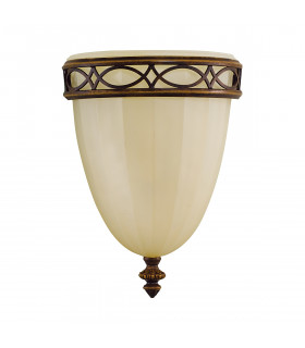 Drawing Room 1 Light Indoor Wall Uplighters Walnut E27-1