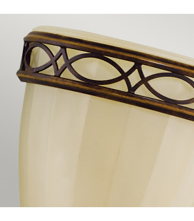 Drawing Room 1 Light Indoor Wall Uplighters Walnut E27-2