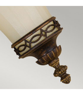 Drawing Room 1 Light Indoor Wall Uplighters Walnut E14-2
