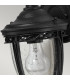 English Bridle 1 Light Outdoor Small Wall Lantern Light Black IP44 E27-3