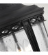 English Bridle 3 Light Large Outdoor Ceiling Chain Lantern Black E14-3