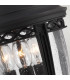 English Bridle 3 Light Medium Outdoor Ceiling Chain Lantern Black E14-3
