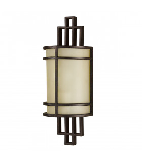 Fusion 1 Light Indoor Wall Light Bronze E27-1