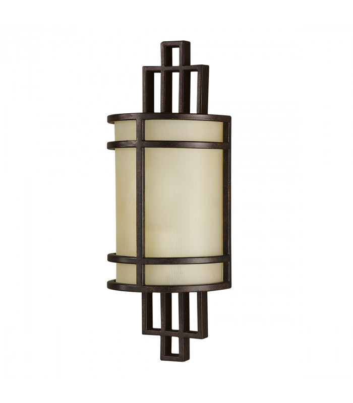 Fusion 1 Light Indoor Wall Light Bronze E27-1