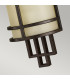 Fusion 1 Light Indoor Wall Light Bronze E27-4
