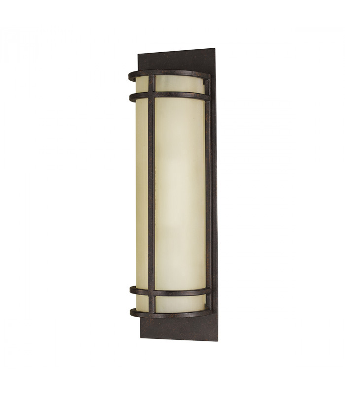Fusion 2 Light Indoor Wall Light Bronze E27-1