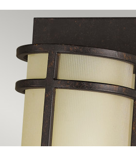 Fusion 2 Light Indoor Wall Light Bronze E27-2