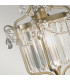 Gianna 1 Light Ceiling Pendant Silver E27-3
