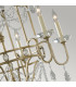 Gianna 6 Light Chandelier Silver Finish E14-3