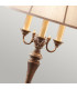 Gibson 4 Light Floor Lamp Antique Brown E27-3