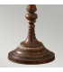 Gibson 4 Light Floor Lamp Antique Brown E27-4