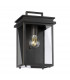 Glenview Outdoor 1 Light Wall Lantern Antique Bronze IP44 E27-2