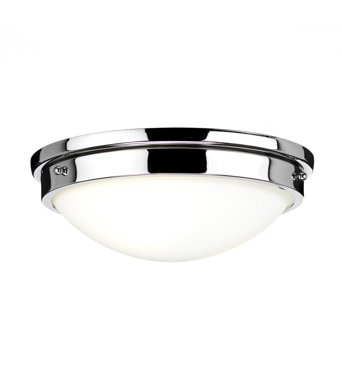 Gravity Round Flush Light Polished Chrome-1