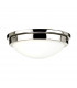 Gravity Round Flush Light Polished Nickel-1