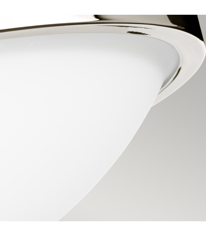 Gravity Round Flush Light Polished Nickel-4