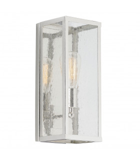 Harrow 1 Light Indoor Candle Wall Light Polished Nickel E27-1