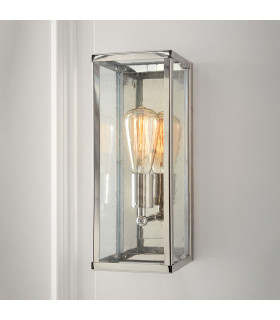 Harrow 1 Light Indoor Candle Wall Light Polished Nickel E27-2