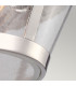 Harrow 2 Light Flush Mount Ceiling Light Polished Nickel E27-2