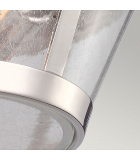 Harrow 2 Light Flush Mount Ceiling Light Polished Nickel E27-2