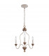 Hartsville Chandelier 3 Light Beachwood Finish E14-1