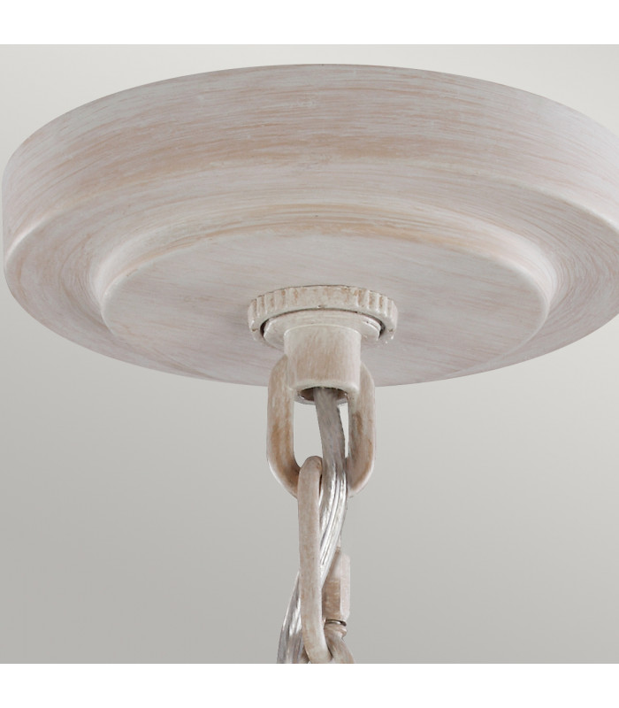 Hartsville Chandelier 3 Light Beachwood Finish E14-2
