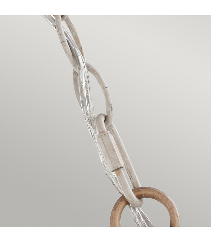 Hartsville Chandelier 3 Light Beachwood Finish E14-3