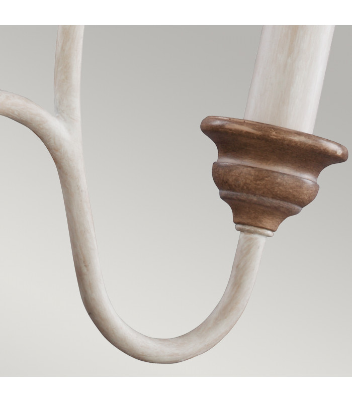 Hartsville Chandelier 3 Light Beachwood Finish E14-5