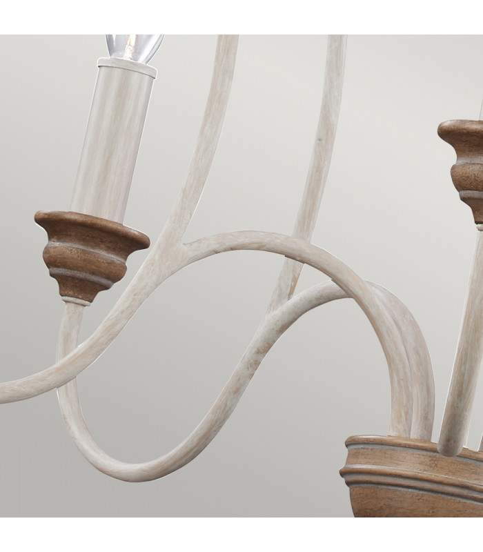 Hartsville 5 Light Chandelier Beachwood Finish E14-4