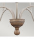 Hartsville 5 Light Chandelier Beachwood Finish E14-5
