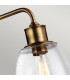 Hobson 3 Light Ceiling Island Chandelier Pendant Bar Light Brass E27-5