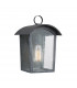 Hodges 1 Light Small Wall Lantern Ash Black-1