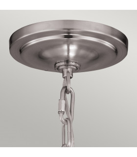Hounslow 1 Light Ceiling Mini Pendant Brushed Steel E27-2